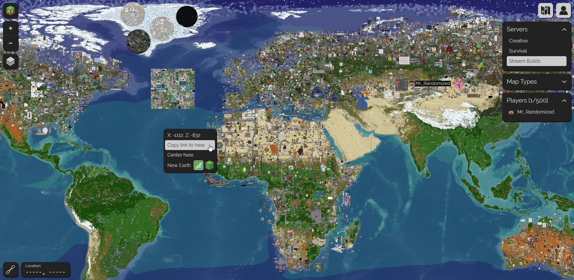 A LiveAtlas screenshot